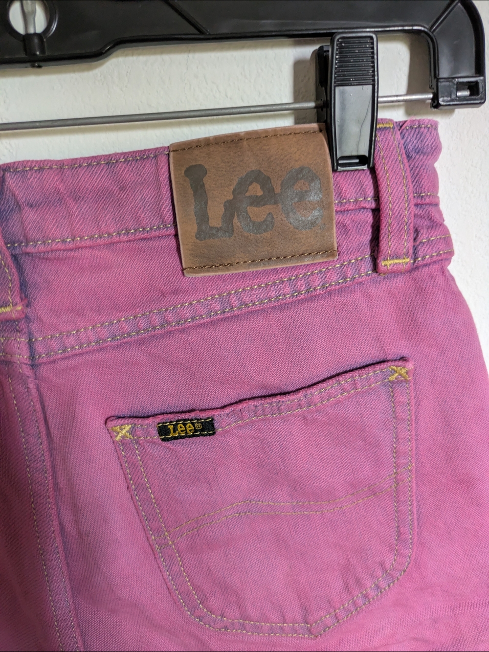 Lee Custom Frayed Hem Denim Shorts - Picture 9 of 12